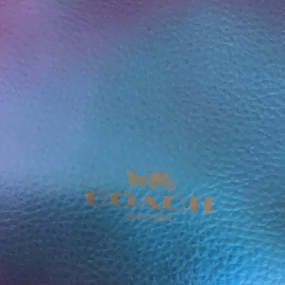NWOT Authentic Coach Derby Iridescent Limited Edtion - Picture 4 of 9